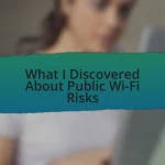 What I Discovered About Public Wi-Fi Risks