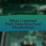 What I Learned from Data Structure Visualization